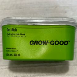 Grow-Good Get Rich Hydrating Hair Mask 15 oz – Used Once