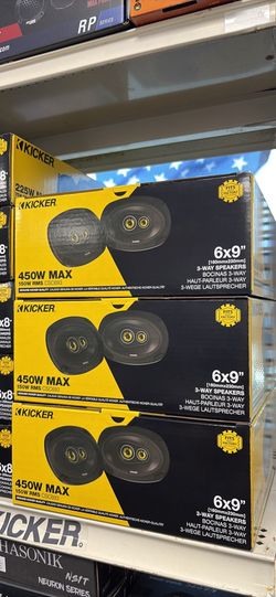 Kicker cs 6x9 speakers