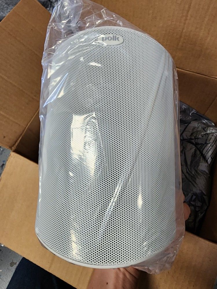 Polk Audio Atrium 4 Outdoor Speaker Weatherproof with Powerful Bass
