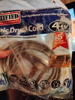 Electric Dryer Cord 