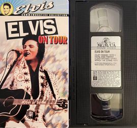 ELVIS On TOUR (VHS-1972) Elvis Presley!
