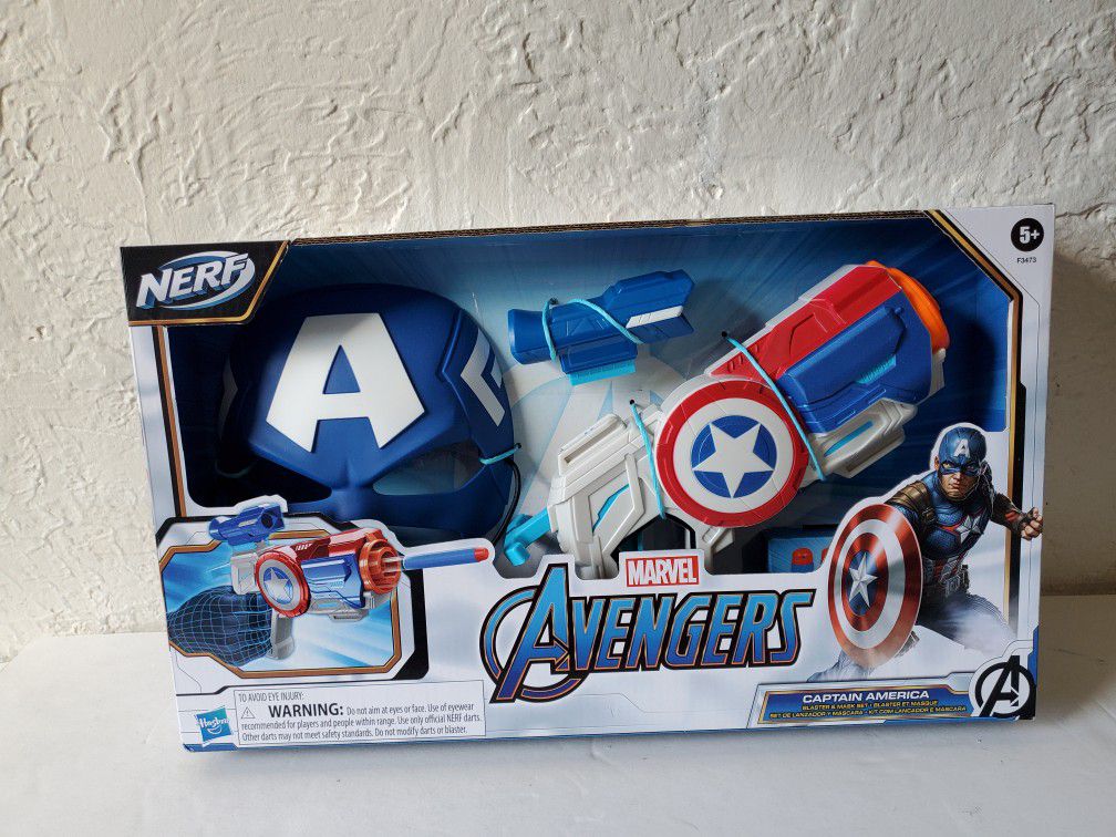 Captain America Blaster and Mask Set: Join the Avengers in Action