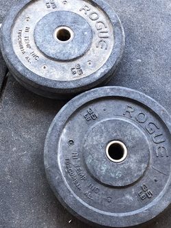 Rogue Fitness 35 Lb Bumper Plates