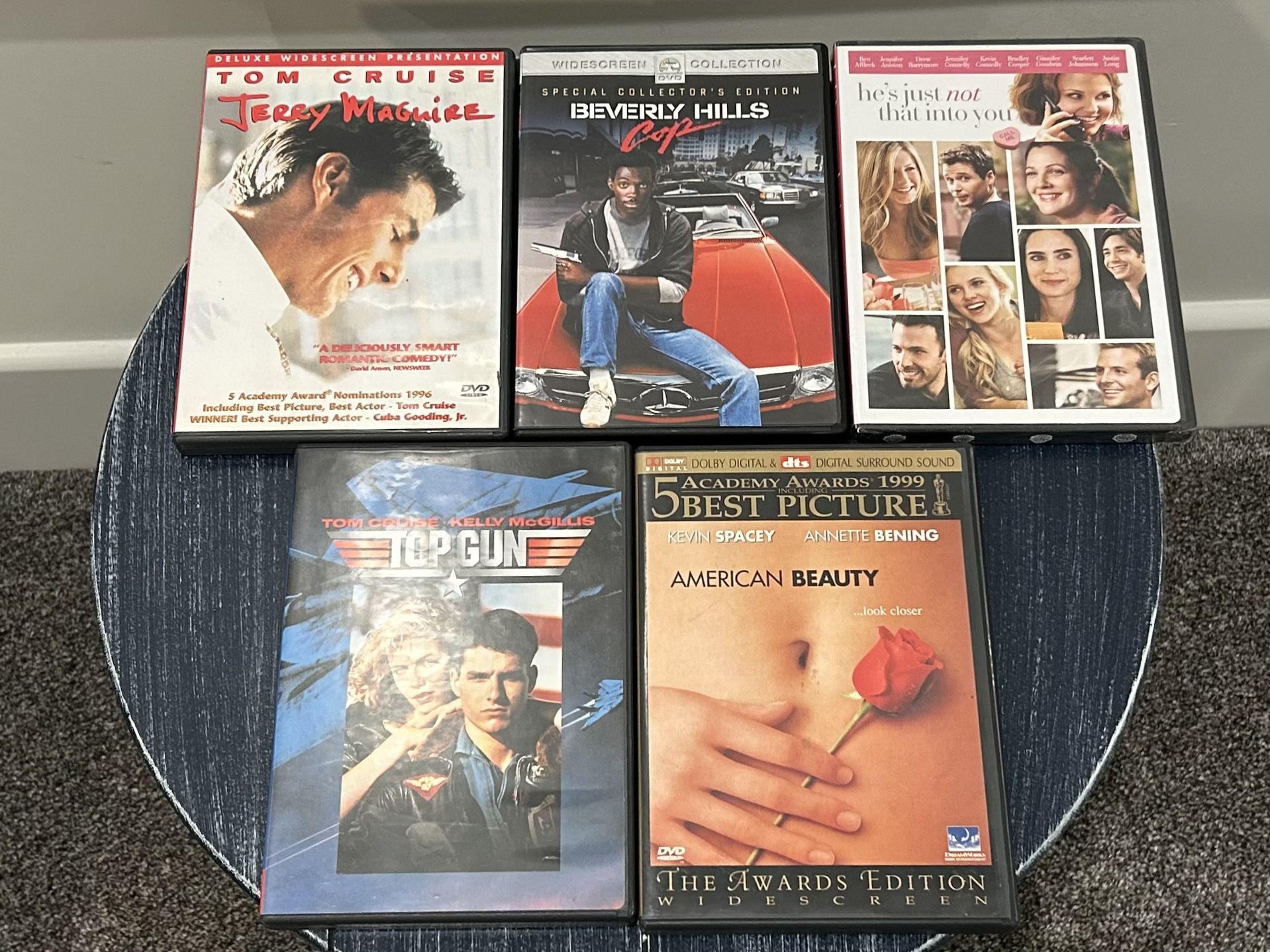 Assorted DVDs $5 Each