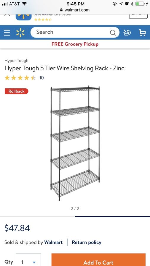 Hyper Tough 5 Tier Wire Shelving Rack Zinc For In Houston Tx Hyper Tough 5 Tier Wire Shelving Rack Zinc For In Houston Tx Offerup