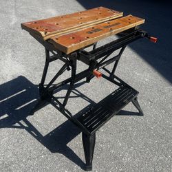 BLACK+DECKER Workmate Portable Workbench! Some cosmetic wear, works great! 