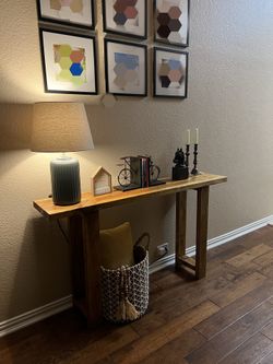 Handmade Solid Wood Console Table