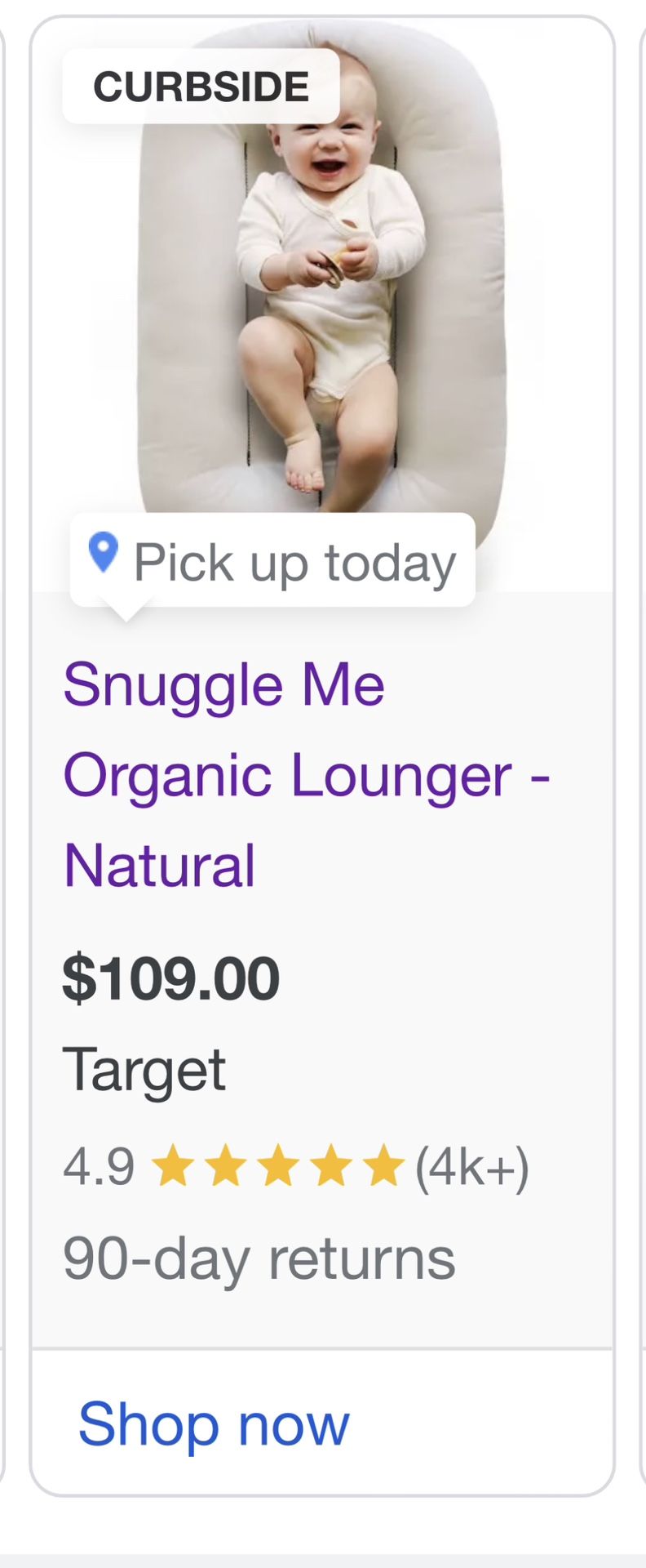 Snuggle Baby Lounger