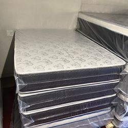 Full Size Mattress 10” Inches Thick New From Factory Also Available in: Twin, Queen, King Same Day Delivery