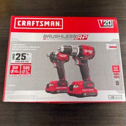 Craftsman v20 drill and impact driver