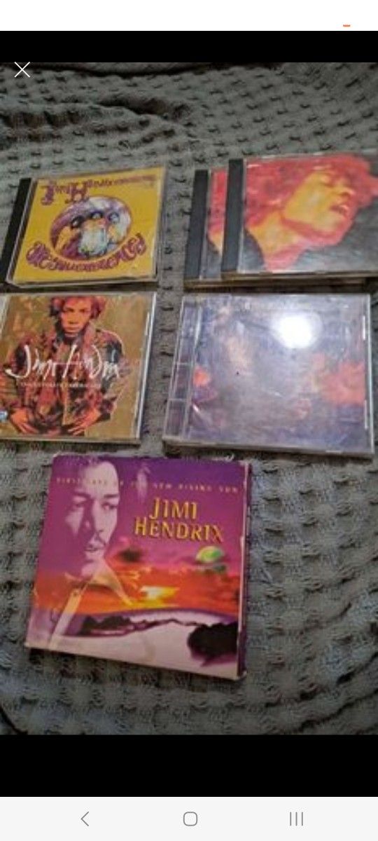 Six Jimi Hendrix CD Collection 