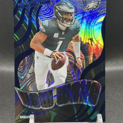🔥2025 Panini Revolution Football Jalen Hurts New Wave #15 Swirl #’d 11/15!!!  