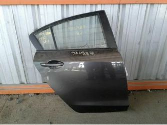 Mazda Passenger Rear Side Door Electric Sedan Fits 10-13 Mazda 3 Body Color 38R