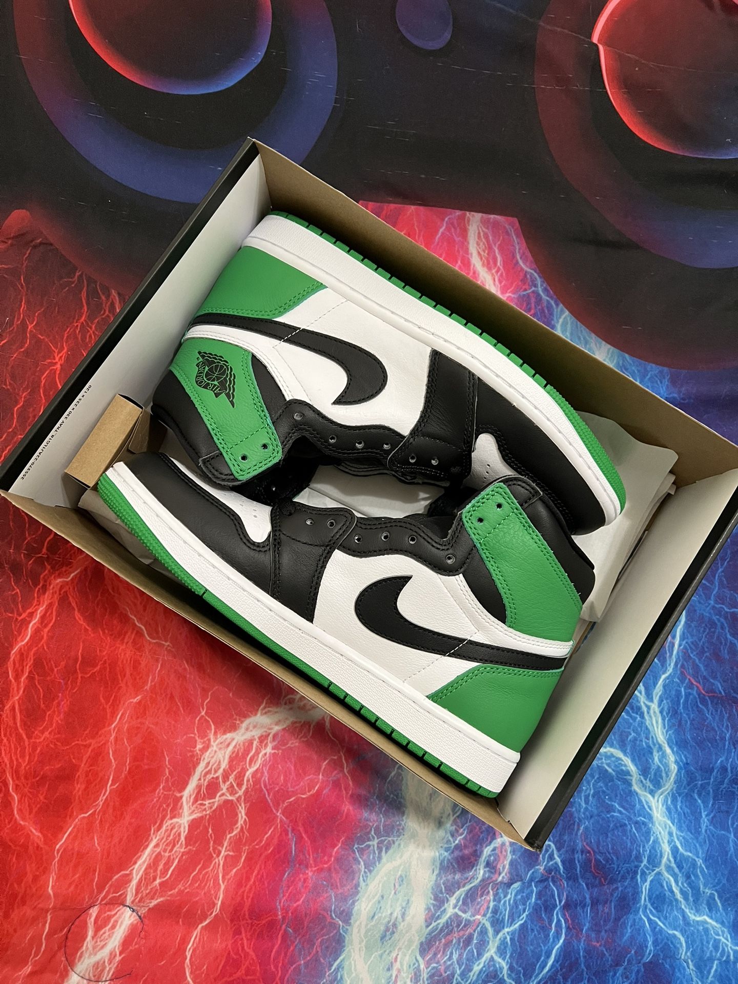 Jordan 1 Lucky Green Size 9.5