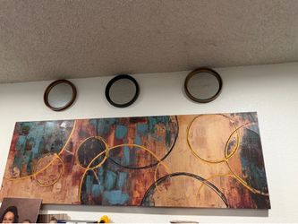 Mirrors and painting