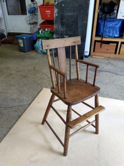 Antique High Chair