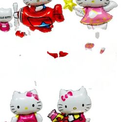 Hello Kitty Balloons - Marshas Crafts Studio