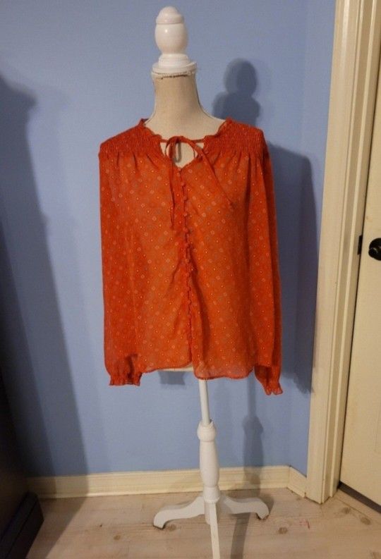 Time & Tru Large Womens Blouse