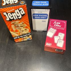 Jenga/ Card Games 