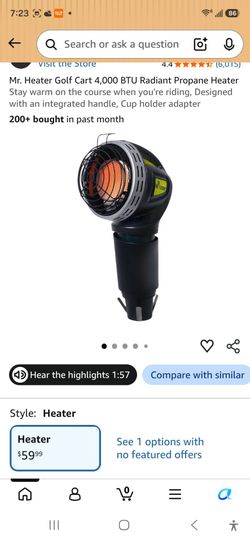 Golf Cart Heater- new