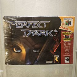 SEALED Perfect Dark - Nintendo 64