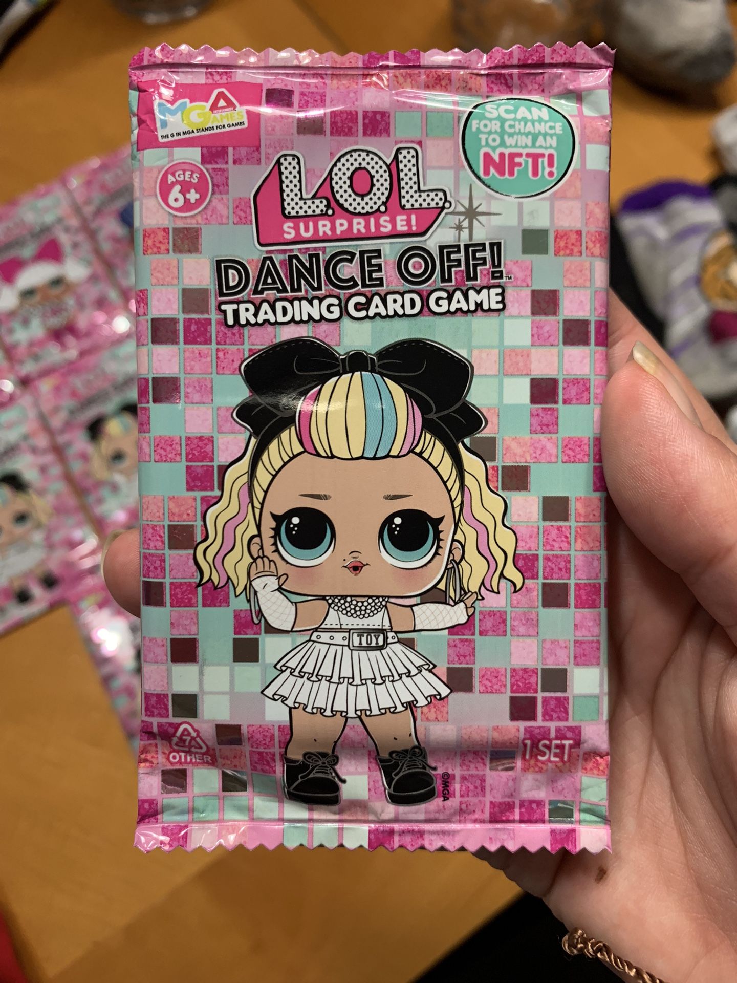 Lol surprise! Dance off! Trading card game. 8 cards and 3 tokens per pack. Brand new. 8 packs Coral Springs 33071