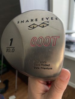 Golf Driver Snake eye 600T 10 Degree