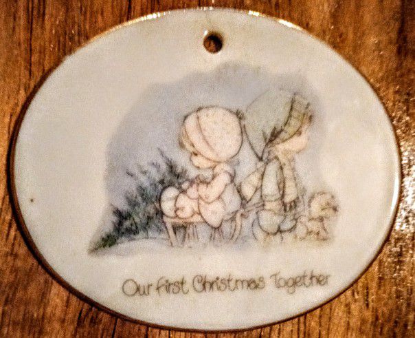 Precious Moments First Christmas Together Ornament 