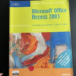 Microsoft Office Access 2003 COURSECARD EDITION
