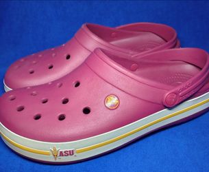 Men's Size 10 Crocs x Collegiate Arizona State University Sundevils
