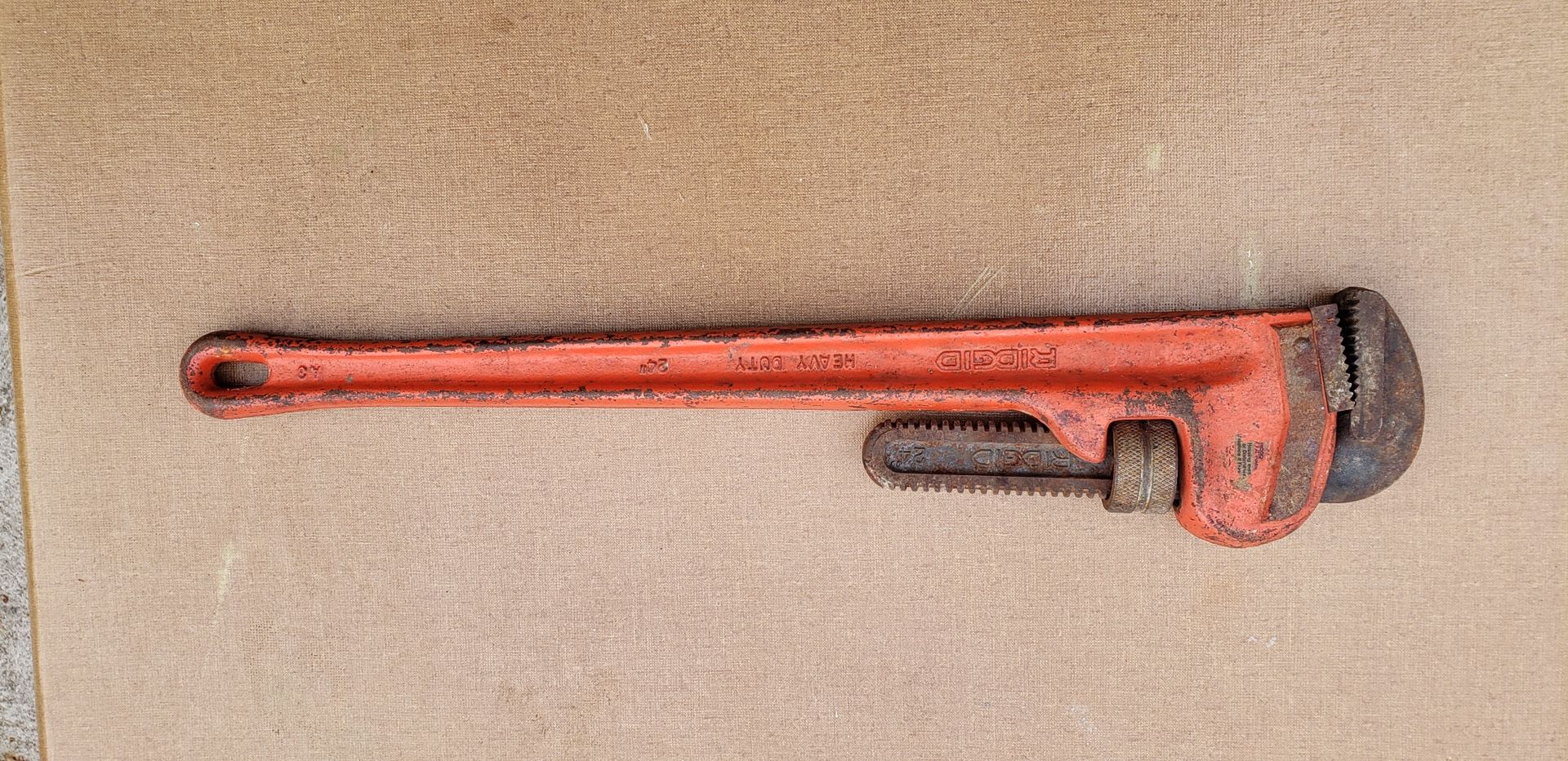 Rigid 24” Pipe Wrench
