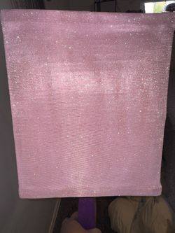 Hand Painted Purple Lamp