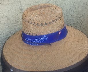 Dodgers Straw Hat