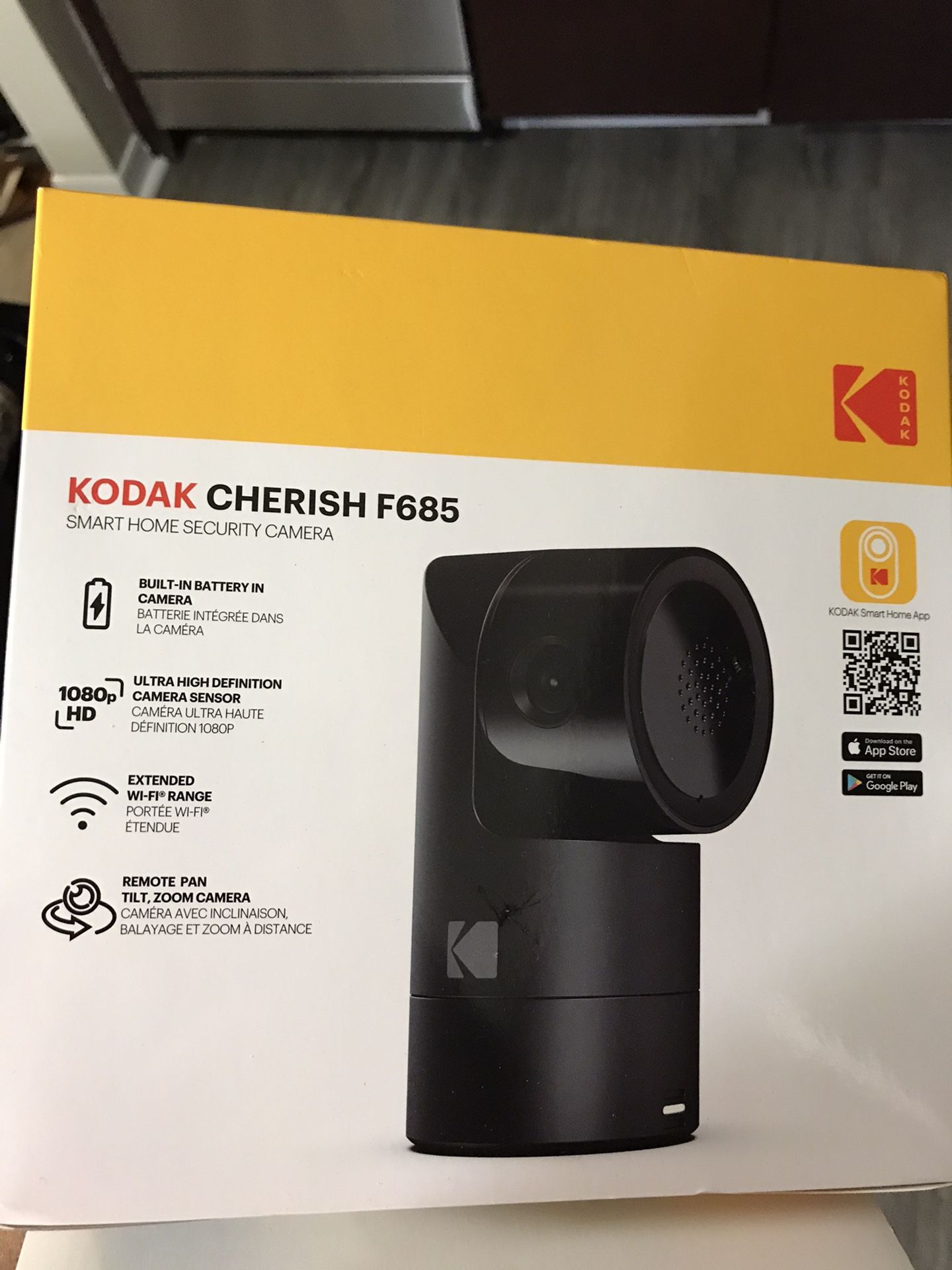 Baby Monitor Kodak F685 Home Security Camera KODAK Cherish F685