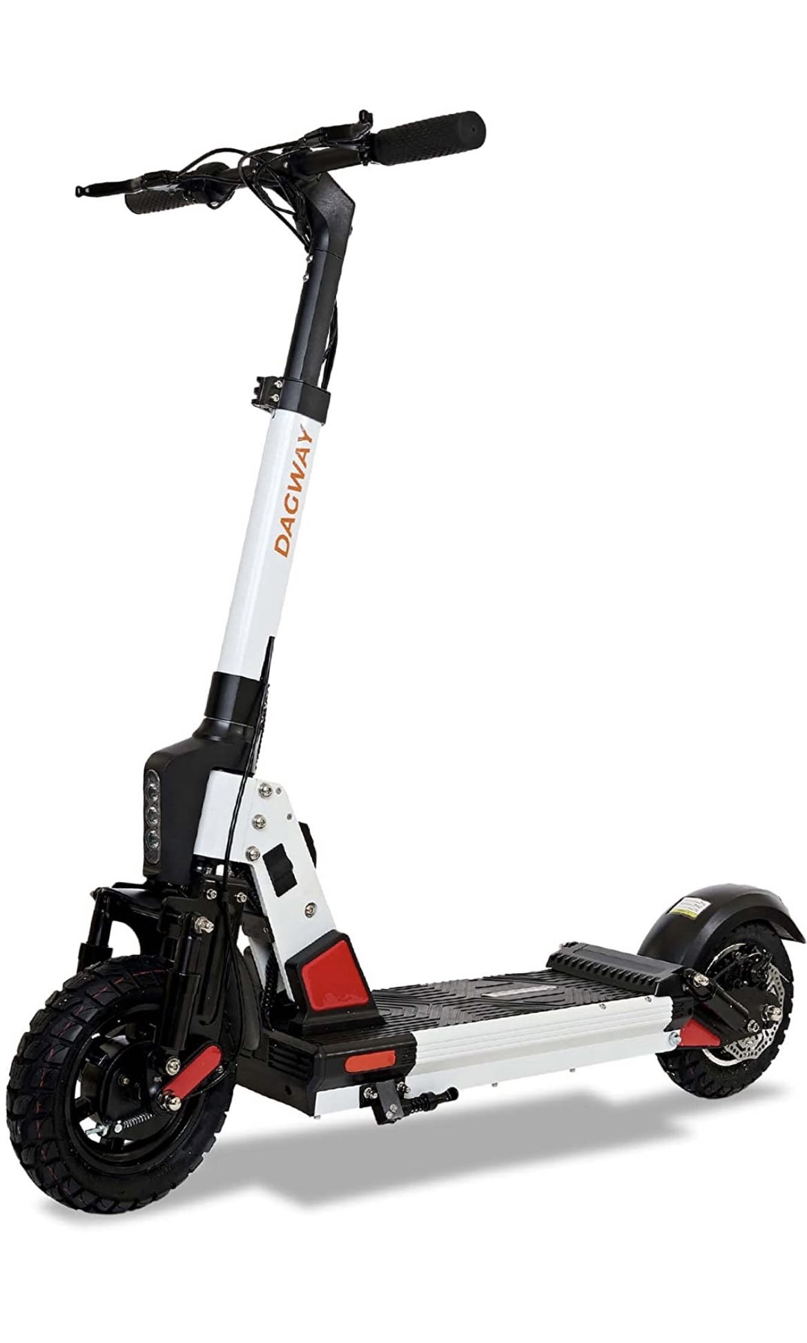 DAGWAY - Ultra Long-Range 56-Mile Electric Scooter for Adults and Kids, Sleek Foldable Electric Scooter, Fast-Charging 500W Motorized Scooter, with Fr