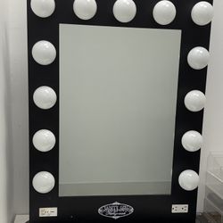 Vanity Girl Hollywood Broadway Lighted Make Up Mirror with 13 adjustable LED bulbs