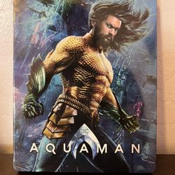 DC AQUAMAN STEEL BOOK