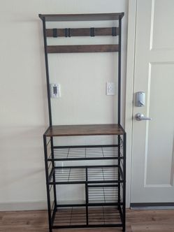 Hall tree organizer