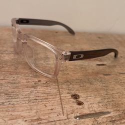 Oakley Frames NO Lenses Eye Glasses Sun Glasses Clear And Smoke Grey 