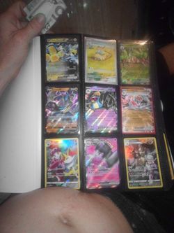Random Holo Pokemon Cards Full Binder