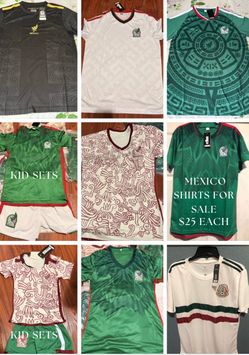 Camisas de Mexico $25