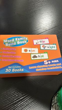 Word family build book
