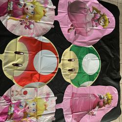 Mario Brothers/Princess Peach Birthday Balloon Bundle