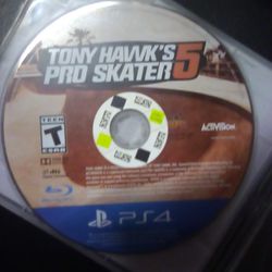 Tony Hawk Pro skater 5 Ps4