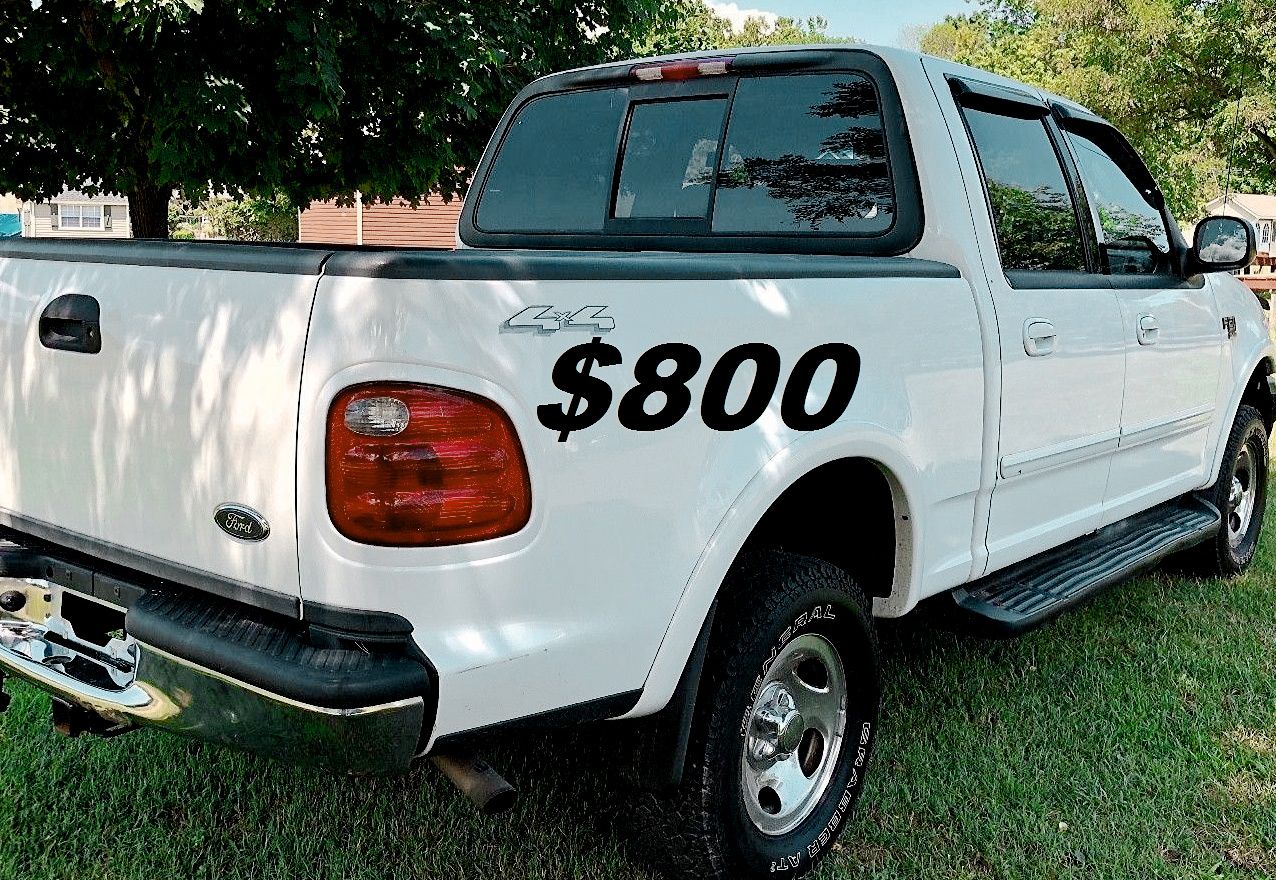 OWNER $800__2002 Ford F150 XLT Luxury Sport Package