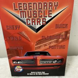 Set Of Six Legendary Muscle Cars DVDs In Box 