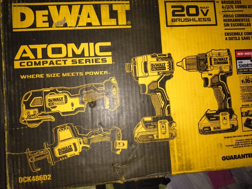 DEWALT 20V ATOMIC COMPACT TOOLS