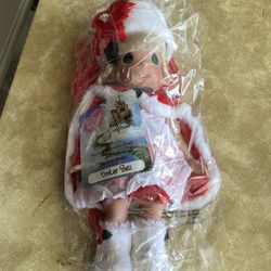 Precious moments 12" Tinker bell snow doll
