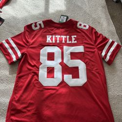 Brand New NFL San Francisco 49ers Jersey 75th Anniversary Edition New With Tags Size Xl Men’s 