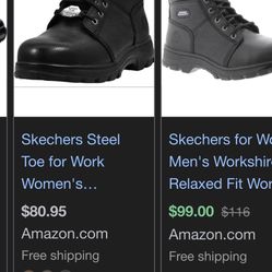Sketchers Steel Toe